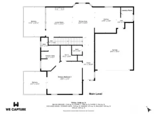 Main level layout