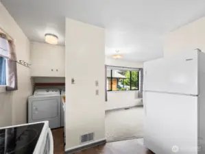 Laundry area