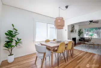 Enjoy the great flow on the main level of the home.