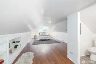 Enjoy the newer half bath attached to the primary bedroom.