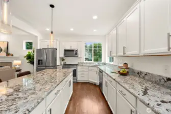 A chef's dream. Who wouldn't want to cook in this kitchen!