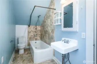 Upstairs bathroom