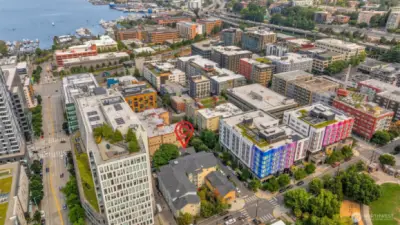 All units and parking stalls are rented and on short term leases