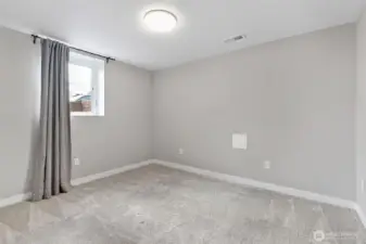 Lower level bedroom