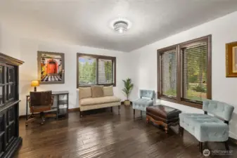 Main Floor Bedroom #1 ~ Incredibly Spacious providing a multitude of uses.