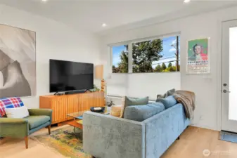 Previously furnished living room