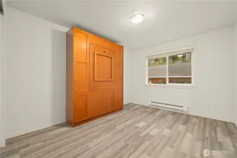 Bedroom with Murphy bed