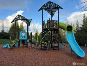 One of the multiple parks in the neighborhood