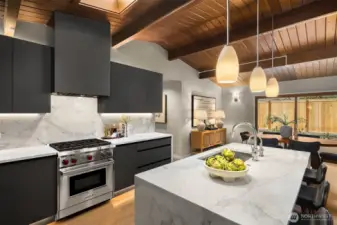 Harmonizing the original layout with brand new systems, appliances, and surfaces.