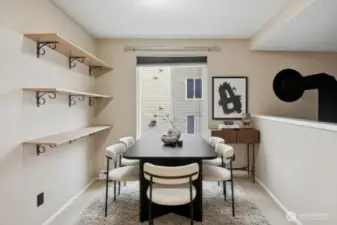 V Staged Dining or Office 1