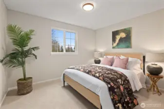 2nd upstairs guest bedroom.