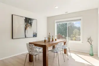 Generous Dining Area