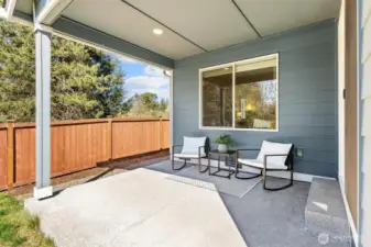 Private Outdoor Covered Patio