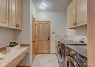 Large Laundry Room - Washer & Dryer Will Stay With The Home.