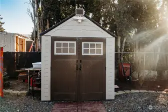 Solid storage shed #2