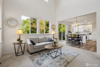 Muted colors means you can decorate however you want!