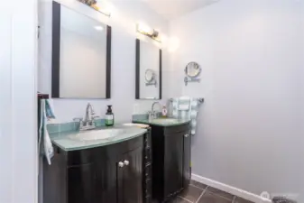 Updated primary bathroom