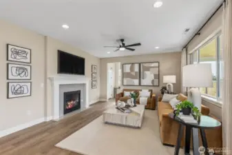 Photo from model home in same community - same floor plan but finishes may vary.