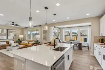 Photo from model home in same community - same floor plan but finishes may vary.