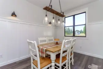 Dining Room off Entry and Kitchen