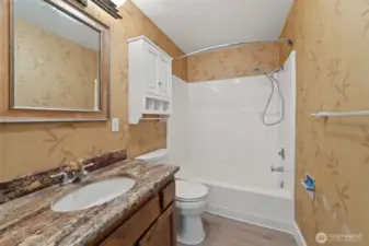 Hall Full Bathroom