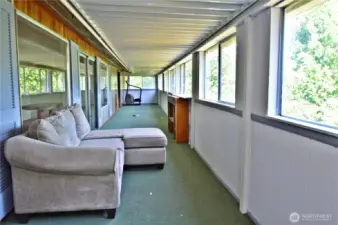 Enclosed Deck on Main Floor