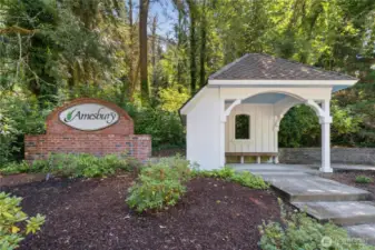 Entry of the Amesbury community