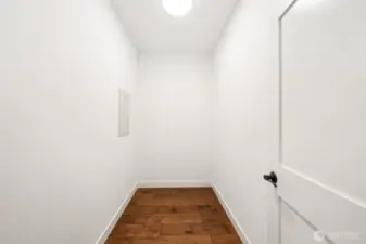 Extra storage room.