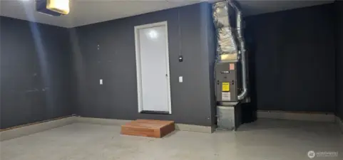Fully finished garage
