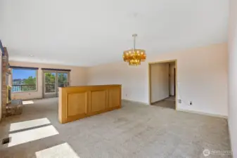 Living Room & Dining room