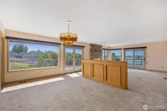 Living Room & Dining room