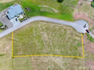 .83 Acres on gentle slope provide view protection