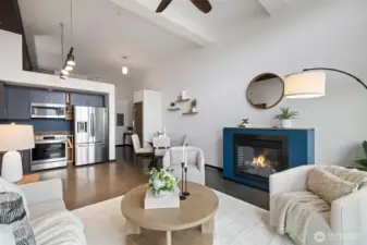 Lives large, great for entertaining