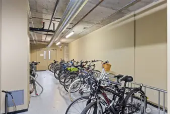 Bike storage! Gotta have it!