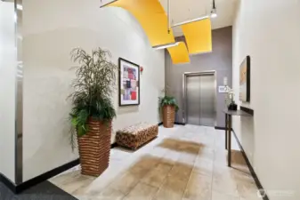 Lobby on the 2nd floor