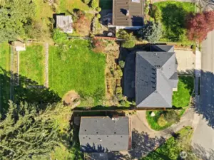 Space to play, entertain, and enjoy in the large backyard