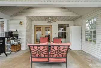 Covered Back Patio