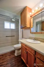 3/4 bathroom on main floor