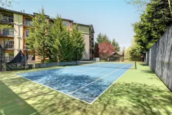 Pickleball-Tennis court