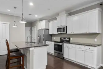 I love all the storage in the kitchen, PLUS there is a pantry