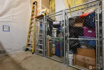 For extra storage, the condo offers a dedicated unit.
