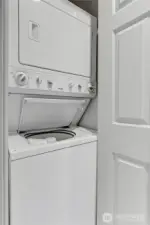 In unit laundry