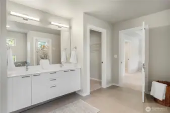 Photo of a Model home. Not actual home