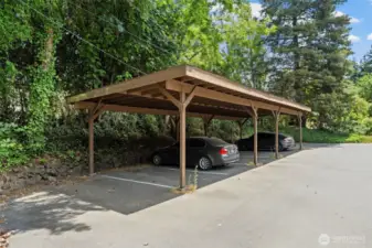 Two parking spots included!
