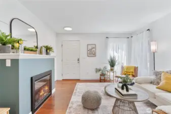 Living Room facing the front door