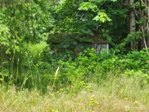 Storage Shed on Former Home Site