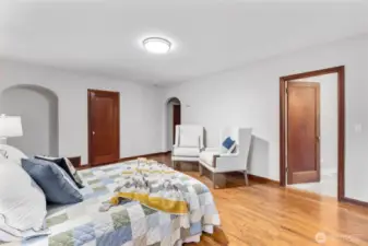 Primary bedroom on main floor