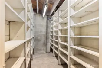 Two wine and/ or root cellars in basement!