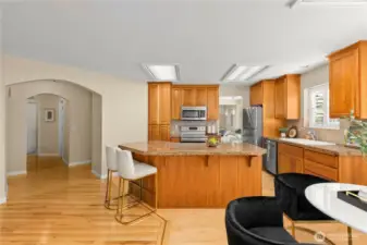 Functional kitchen layout