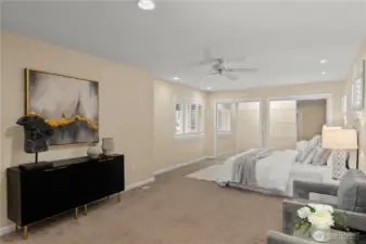 Comfortable, private space to relax & recharge